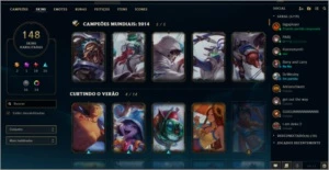 Conta League of Legends
