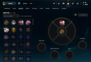 Conta Unranked com 21 Champs e 9 Skins - League of Legends LOL