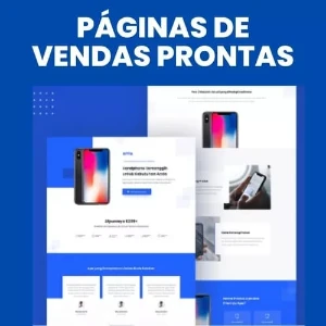 Página De Vendas Prontas - Redes Sociais