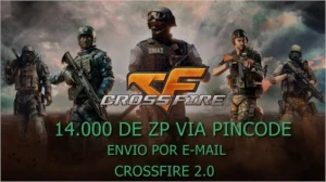 CROSSFIRE BR 2.0 JOGO PC - CARD 14.000 MIL ZP - 16,50 REAIS