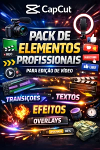 Pack completo para edição Capcut Supremo! - Vídeos e Cortes Cortes Virais