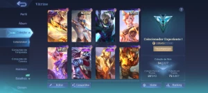 Conta com arlot colector - Mobile Legends