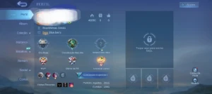 Conta com arlot colector - Mobile Legends