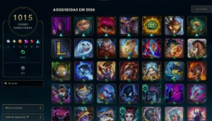 Conta League of Legends Kayle Juiza - Ahri ascend + 540 skin LOL