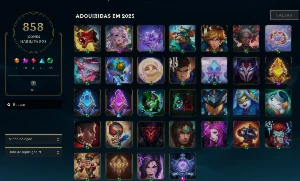 Conta League of Legends Kayle Juiza - Ahri ascend + 430 skin LOL