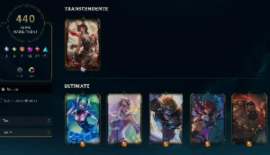 Conta League of Legends Kayle Juiza - Ahri ascend + 430 skin LOL