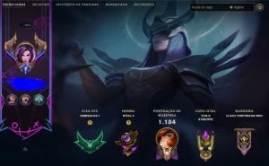 Conta League of Legends Kayle Juiza - Ahri ascend + 540 skin LOL
