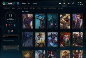 Conta Diamante 4 MUITO BOA - League of Legends LOL