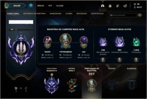 Conta Diamante 4 MUITO BOA - League of Legends LOL
