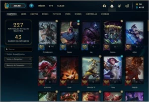 Conta Diamante 4 MUITO BOA - League of Legends LOL