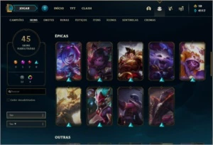 Conta Diamante 4 MUITO BOA - League of Legends LOL