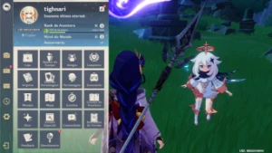 Conta starter Raiden shogun - Genshin Impact