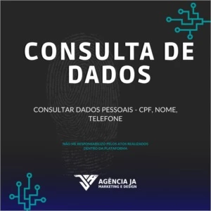 CONSULTAR DADOS PESSOAIS - CPF, NOME, TELEFONE PREMIUM - Serviços Digitais