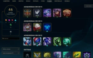 Conta LoL Full Acesso - 81 Champs e 74 Skins - Rammus Rei - League of Legends