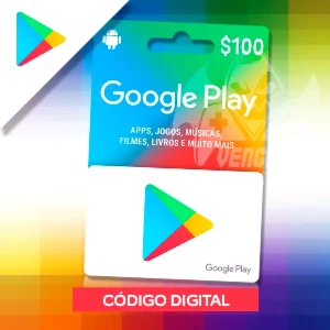 Gift card google play 100 barato  envio imediato promoção - Gift Cards