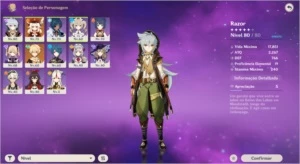 GENSHIN IMPACT NA AR 42 FULL STAMINA - CONTA BEM INVESTIDA