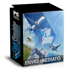 MICROSOFT FLIGHT SIMULATOR X - PRODUTO DIGITAL PC - Jogos (Mídia Digital)