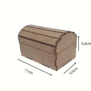 Kit Caixa MDF estilo BAU com 05 - 10 e 20un. - caixinha... - Artesanato e Personalizados