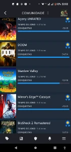 Steam,6 anos/nível 60/127 jogos pagos