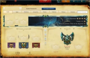 Conta Platina League of Legends Borda Platina LOL