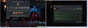 CONTA DOTA 2 LENDA 5 CHEIA DE ITENS/SETS