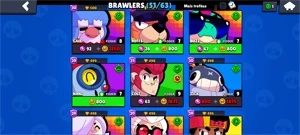 Conta de brawl stars