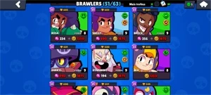 Conta de brawl stars