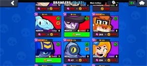 Conta de brawl stars