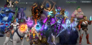 Conta dota 2 com Varios Arcanos e colectos