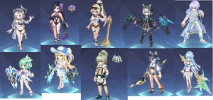 V>Conta Grand Chase Mobile Elesis S + Arme S