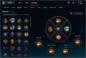 CONTA LOL B1 COM 31 SKINS E MAIS DE 100 CHAMPS - League of Legends
