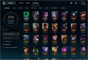 CONTA LOL B1 COM 31 SKINS E MAIS DE 100 CHAMPS - League of Legends
