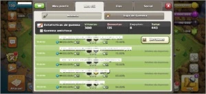 CLÃ NÍVEL 15 CLAN 300 VIT ÓTIMO HISTÓRICO GUERRAS VERDE - Clash of Clans