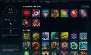 CONTA D2 61% WR (E-MAIL NÃO CONFIRMADO) - League of Legends LOL