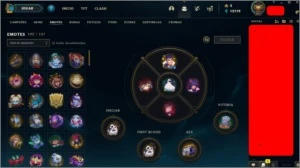 Vendo conta lvl 221, 84 skins, todos campeões, 12.779 azul, - League of Legends LOL
