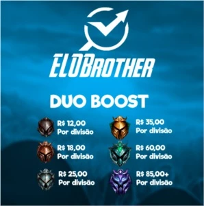 ELO Brother - BOOST, DUO BOOST e COACH - League of Legends LOL