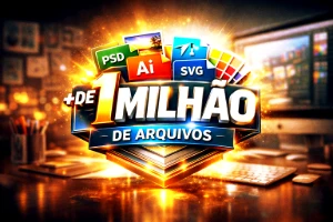 + De 1Milhão De Arquivos Para Design + Brinde - Outros