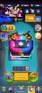 Conta Clash royale Rei 15 12k Troféu