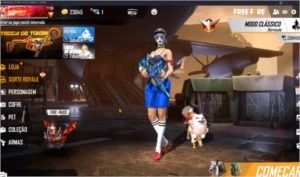CONTA FREE FIRE