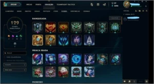 ACCOUNT COM JANNA VITORIOSA - League of Legends LOL