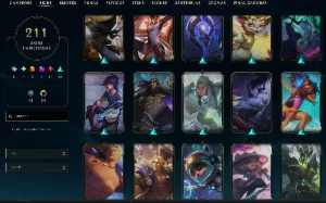 Conta League Of Legends - 212 Skins - 34 Cromas Entrega Auto LOL