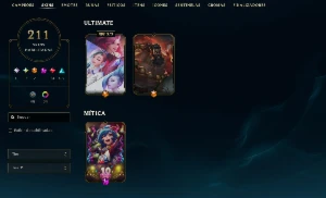Conta League Of Legends - 212 Skins - 34 Cromas Entrega Auto LOL