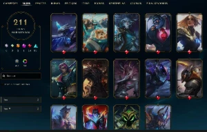 Conta League Of Legends - 212 Skins - 34 Cromas Entrega Auto LOL