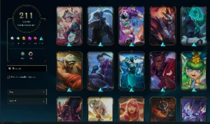 Conta League Of Legends - 212 Skins - 34 Cromas Entrega Auto LOL