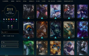 Conta League Of Legends - 212 Skins - 34 Cromas Entrega Auto LOL
