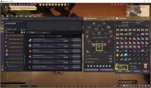 CONTA BDO + PEROLAS + PEN + ITENS TROCA ARMA - Black Desert