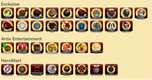 Conta AQW com HERO MART e muitos RARE - Adventure Quest World