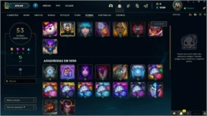Conta D4 74% W/R - League of Legends LOL