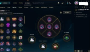 CONTA DE LOL D2 NA SOLOQ COM 29 SKINS - League of Legends