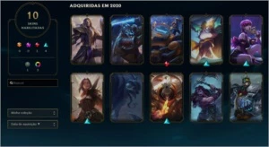 CONTA DIAMANTE 1 MMR ALTO 67% WINRATE - League of Legends LOL